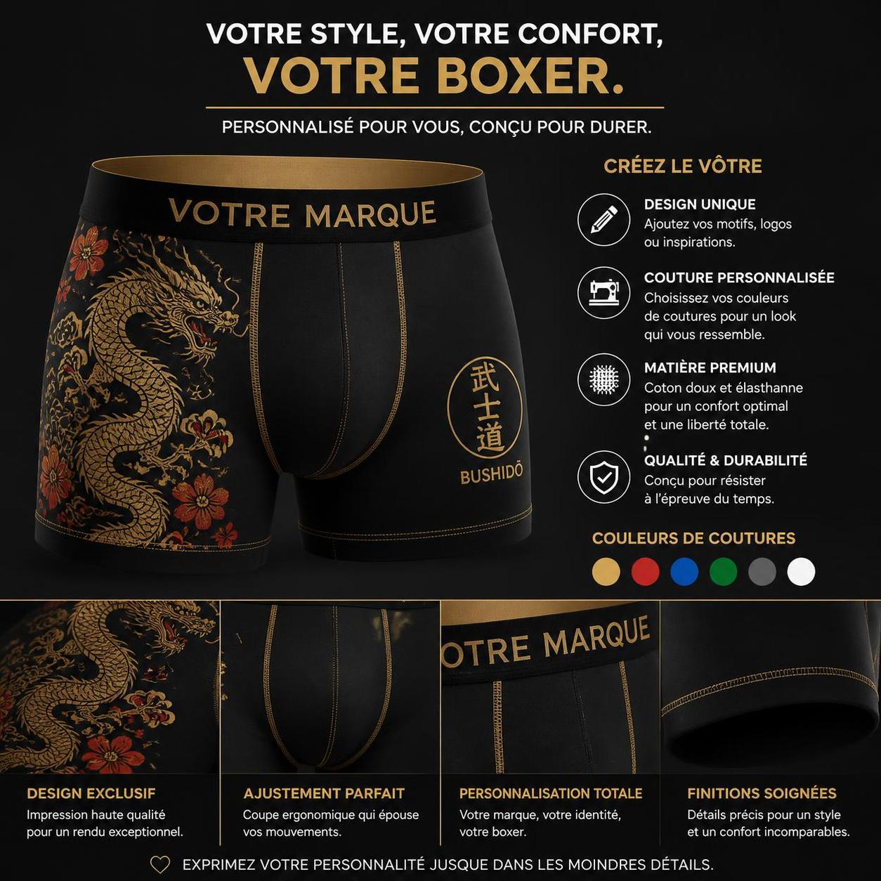 découvrez nos astuces pour personnaliser votre boxer et créer un sous-vêtement unique, confortable et parfaitement adapté à vos envies.
