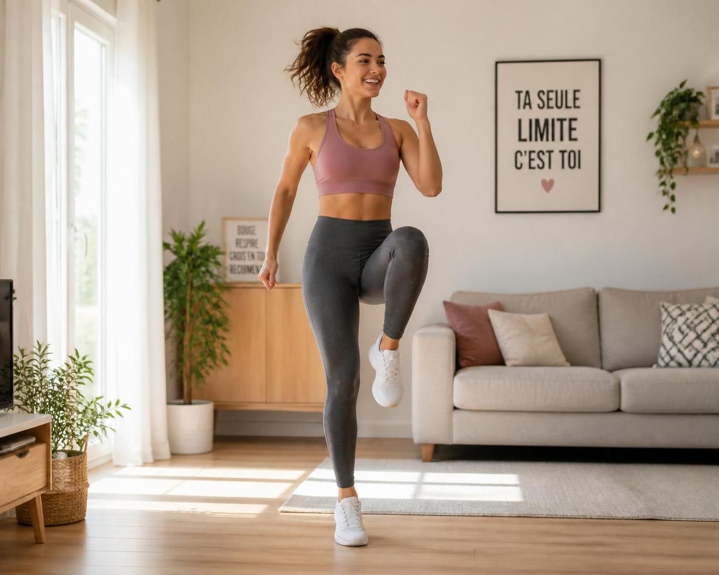découvrez 5 routines cardio simples à faire chez vous pour brûler des calories efficacement sans aucun matériel.