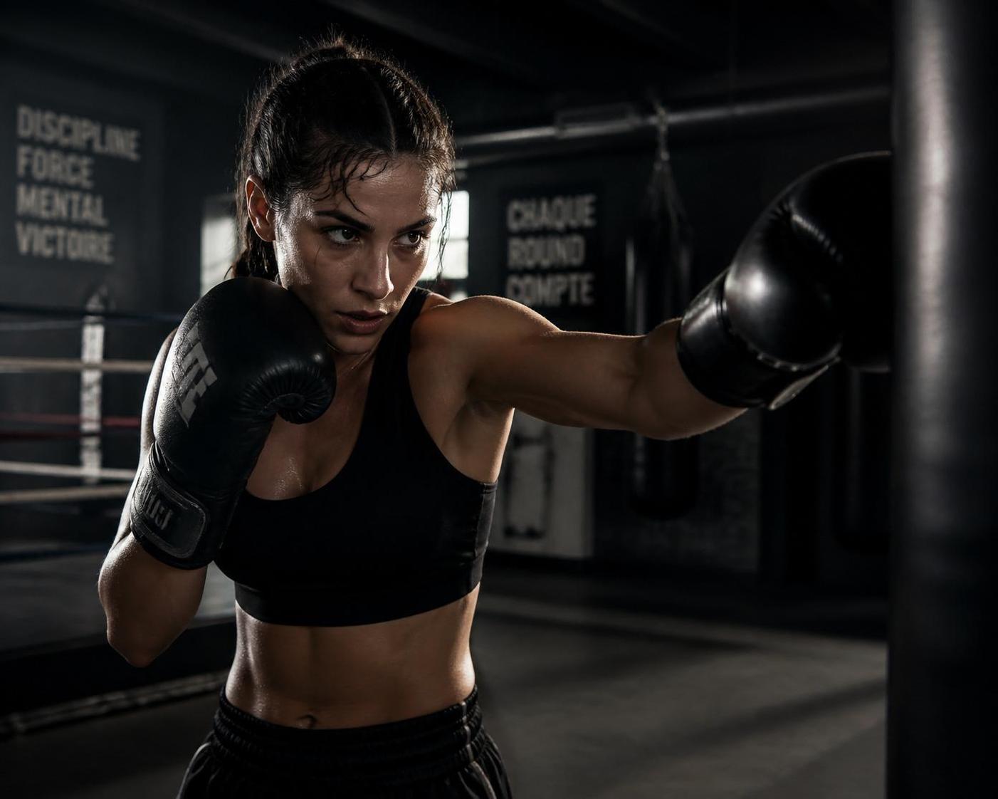 découvrez comment la boxe transforme la confiance en soi et la force intérieure chez les femmes, en alliant puissance, discipline et empowerment.