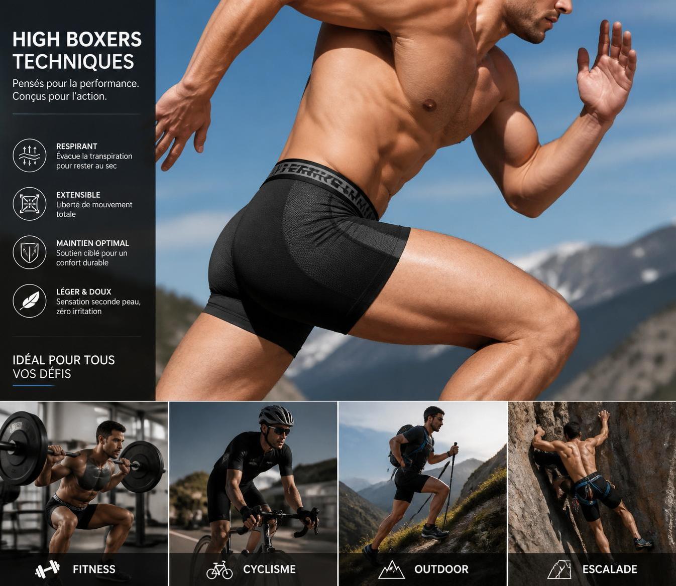 découvrez pourquoi les high boxers séduisent de plus en plus les sportifs grâce à leur confort, leur maintien optimal et leur style moderne.