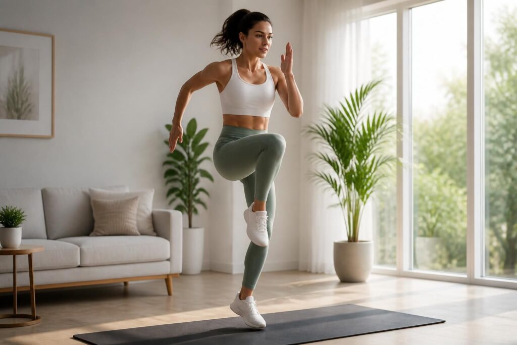découvrez 5 routines cardio simples à faire à la maison pour brûler des calories rapidement, sans besoin de matériel. idéal pour rester en forme facilement !