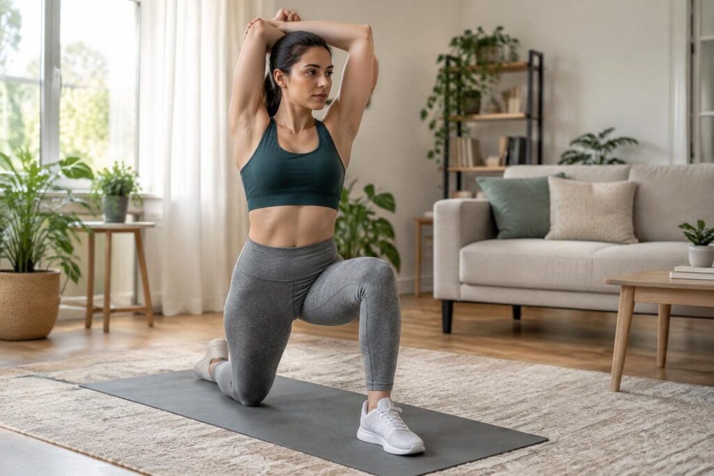 découvrez des techniques efficaces d’étirement des triceps et des jambes à pratiquer chez vous pour améliorer votre souplesse et votre confort.