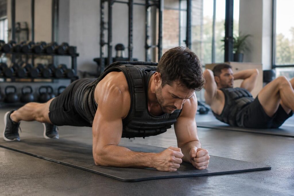 découvrez comment progresser en gainage lesté avec la planche, le crunch et un gilet lesté : conseils, techniques et progression adaptée à votre niveau.